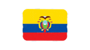 emojivid emoji flag ecuador emojivid Sticker