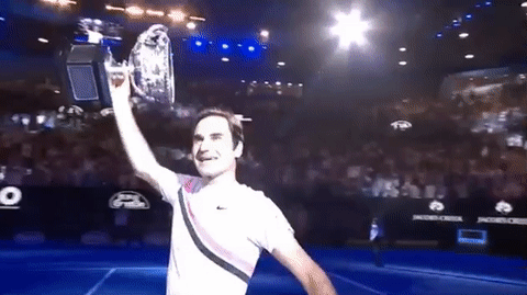 Roger Federer Tennis GIF by Australian Open