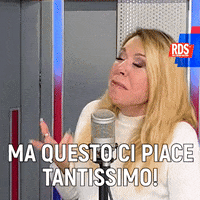 Anna Pettinelli Radio GIF by RDS 100% Grandi Successi