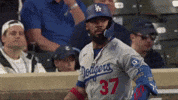 Los Angeles Dodgers Sport GIF by MLB