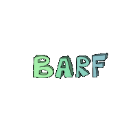 Barf Sticker