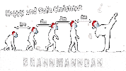 Christmas Corona Sticker by Brannmanndan