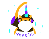 Cat Halloween Sticker by Cindy Suen