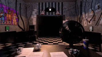 pantantuna guitar punch attack fnaf GIF