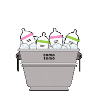 Comotomo baby bottle baby bottle baby bottles Sticker