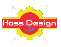 HOSSDESIGNUSA product design hossdesignusa designer company Sticker