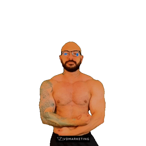 Academia Bodybuilder Sticker by VD Marketing