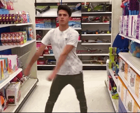happy Wal-Mart GIF by Hannah