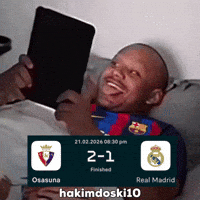 Barcelona Vs Real Madrid Laughing GIF