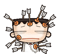 Arrow Wtf Sticker