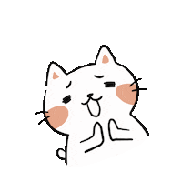Cat Thanks Sticker