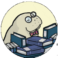 School Book Sticker by Tostoini