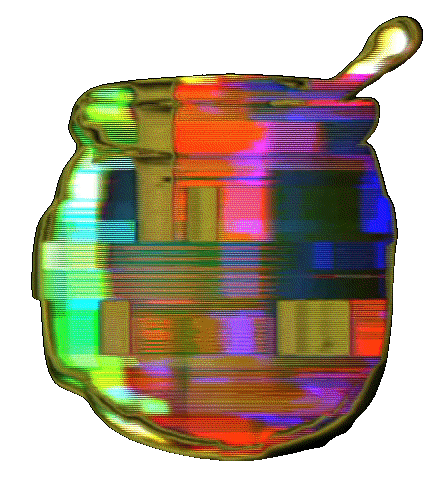 Glitch Emoji Sticker by #BASILIO