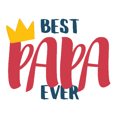 Fathers Day Family Sticker by YeoMama Batik