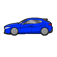 Cars Mazda Sticker by ImportWorx