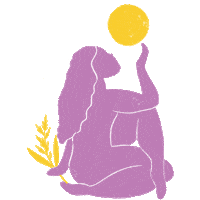 Girl Illustration Sticker by Mamma Chia
