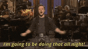 james mcavoy im going to be doing that all night GIF by Saturday Night Live