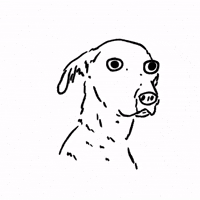 Scared Dog GIF by butpoorlydrawn