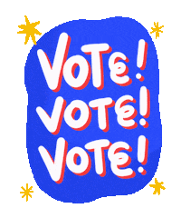 Usa Voting Sticker