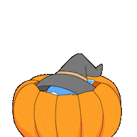 Trick Or Treat Halloween Sticker by Fatman