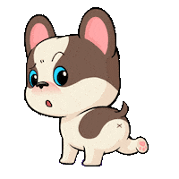 Fun Dog Sticker by UpStudiosWorld