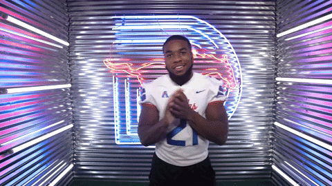College Football Sport GIF by SMU Football