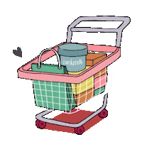 Shopping Interior Sticker by pinkmilk