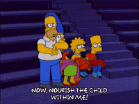 homer simpson family GIF