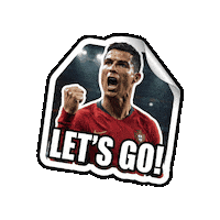 Lets Go Win Sticker