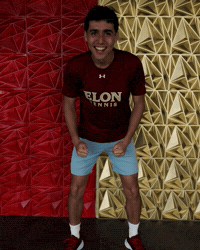 Elon Mens Tennis GIF by Elon Phoenix