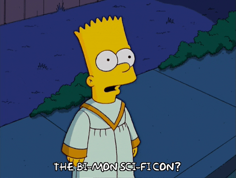 bart simpson night GIF
