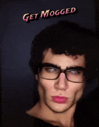 Mewing GIF