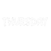 Thursday Sticker
