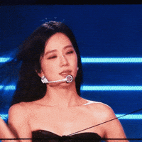 React Kim Jisoo GIF