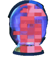 Glitch Emoji Sticker by #BASILIO