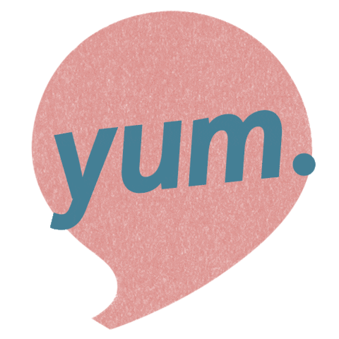 upartwerbeagentur giphyupload yum lecker agentur Sticker