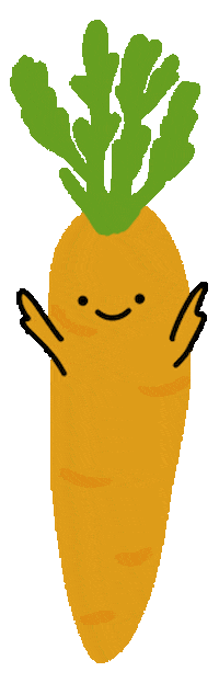 Orange Vegetables Sticker