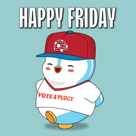Friday Weekend GIF by Pudgy Penguins