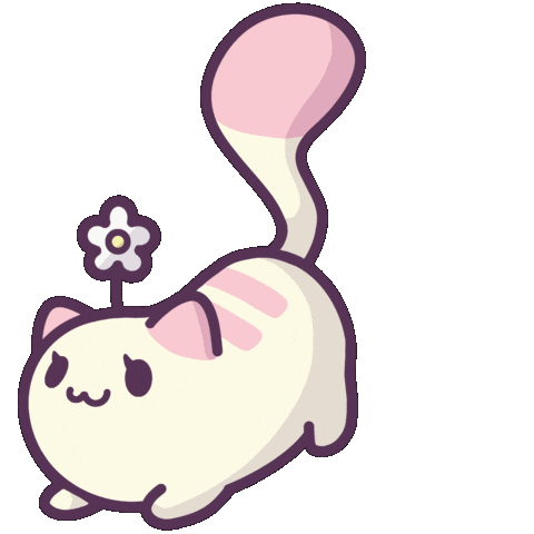 Cat Pounce Sticker by Castaways