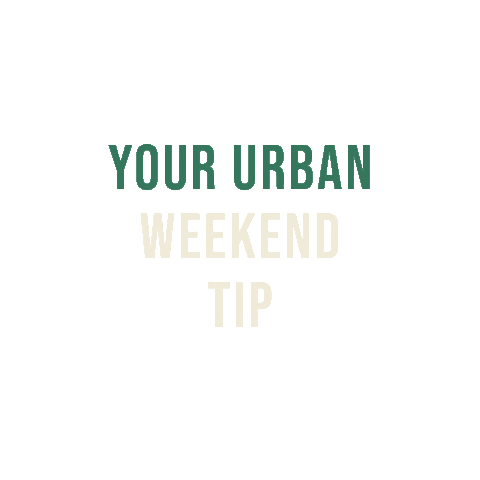 Weekendtip Sticker by The Social Brand