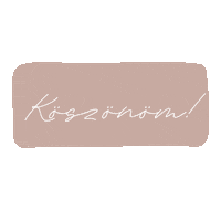 Koszonom Sticker