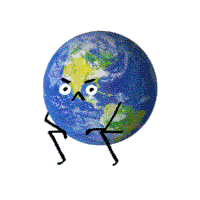 Angry Peace Out Sticker by Kevin Carter