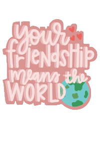 Friendship Bestfriend Sticker
