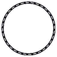 Circle Sticker by FuZo Marketing