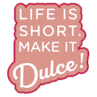 Churros Life Is Short Sticker by Santo Dulce!