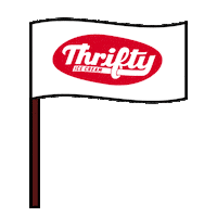 Flag Icecream Sticker by Thrifty Ice Cream