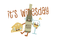 Wine Bottle Sticker