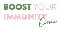 Health Immunity Sticker by Oh Cha Matcha