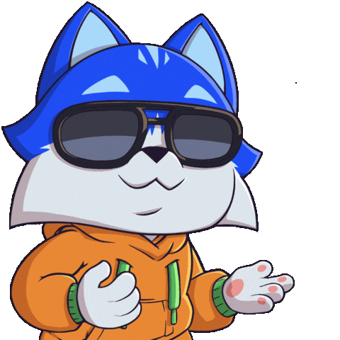 Cat Sticker by Toshithecat