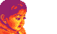 Pixel Blanca Sticker